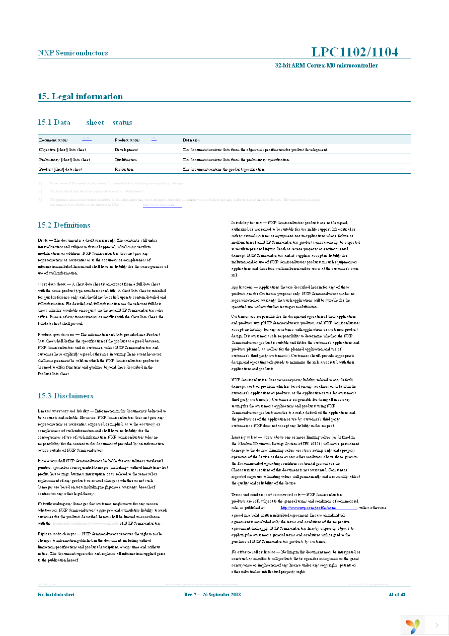 LPC1102UK,118 Page 41