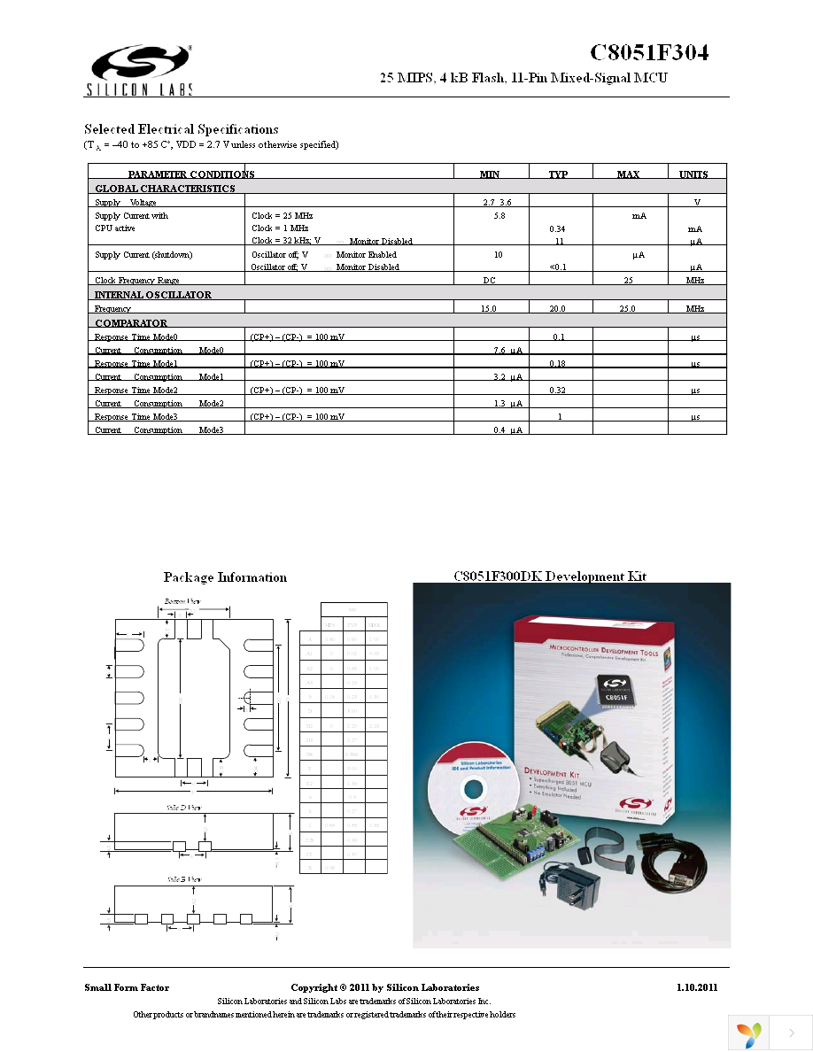 C8051F304-GM Page 2