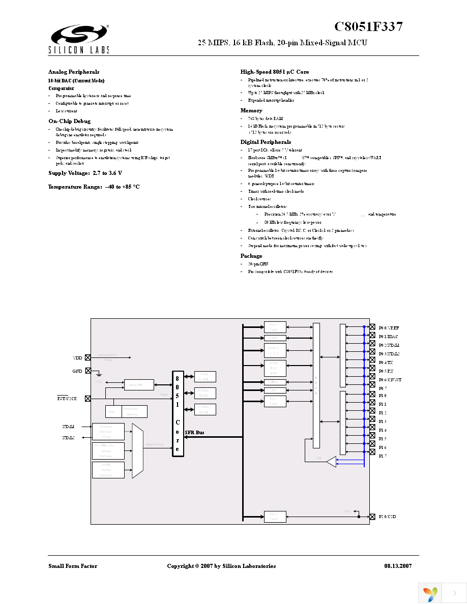 C8051F337-GM Page 1