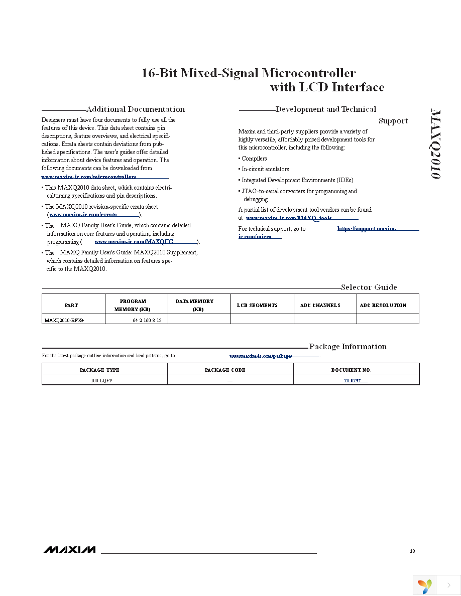 MAXQ2010-RFX+ Page 33