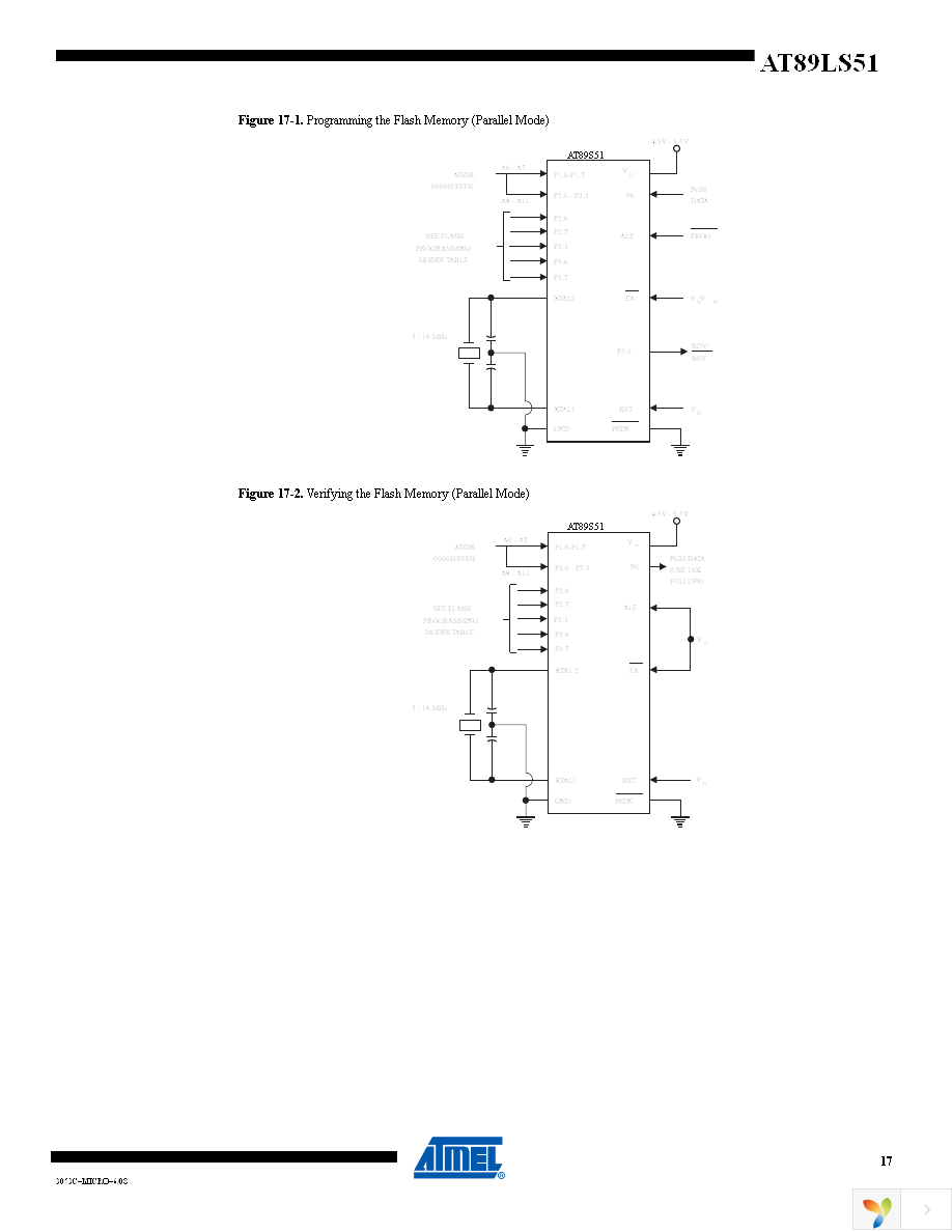 AT89LS51-16PU Page 17