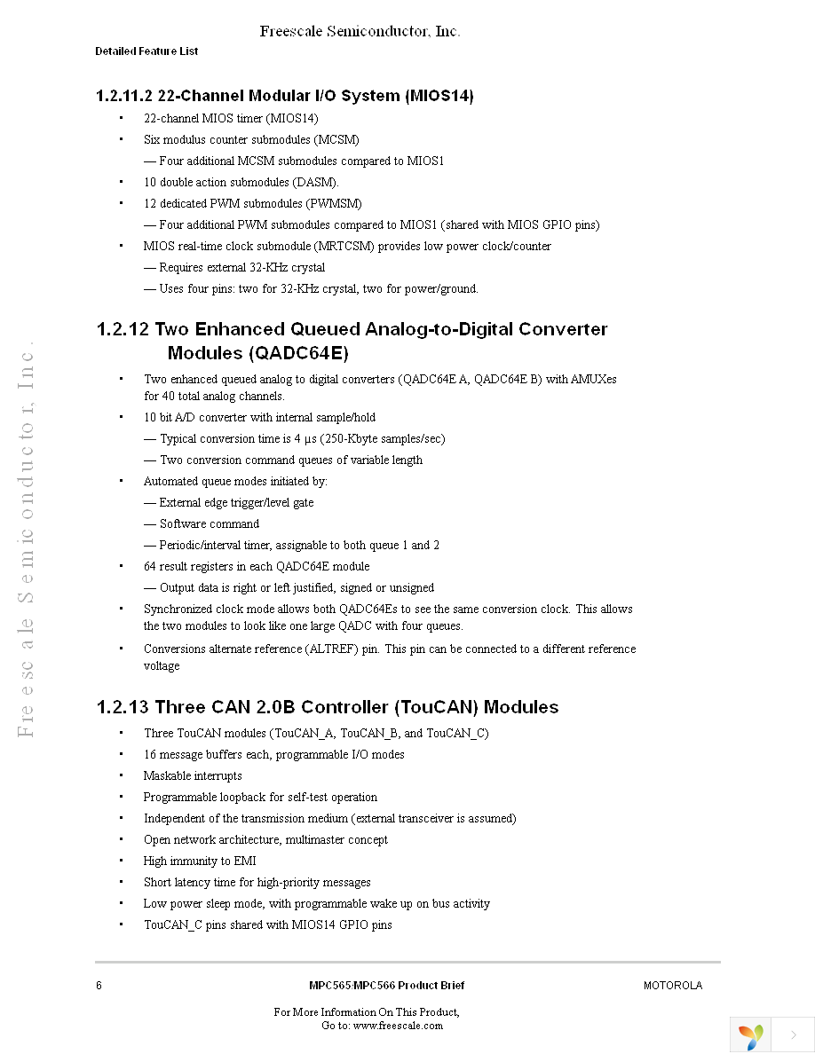 MPC565CZP56 Page 6