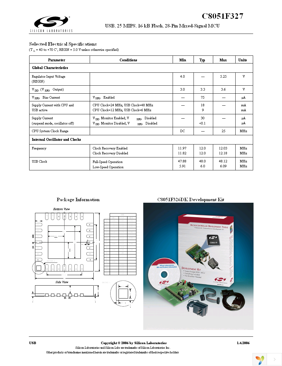 C8051F327-GM Page 2