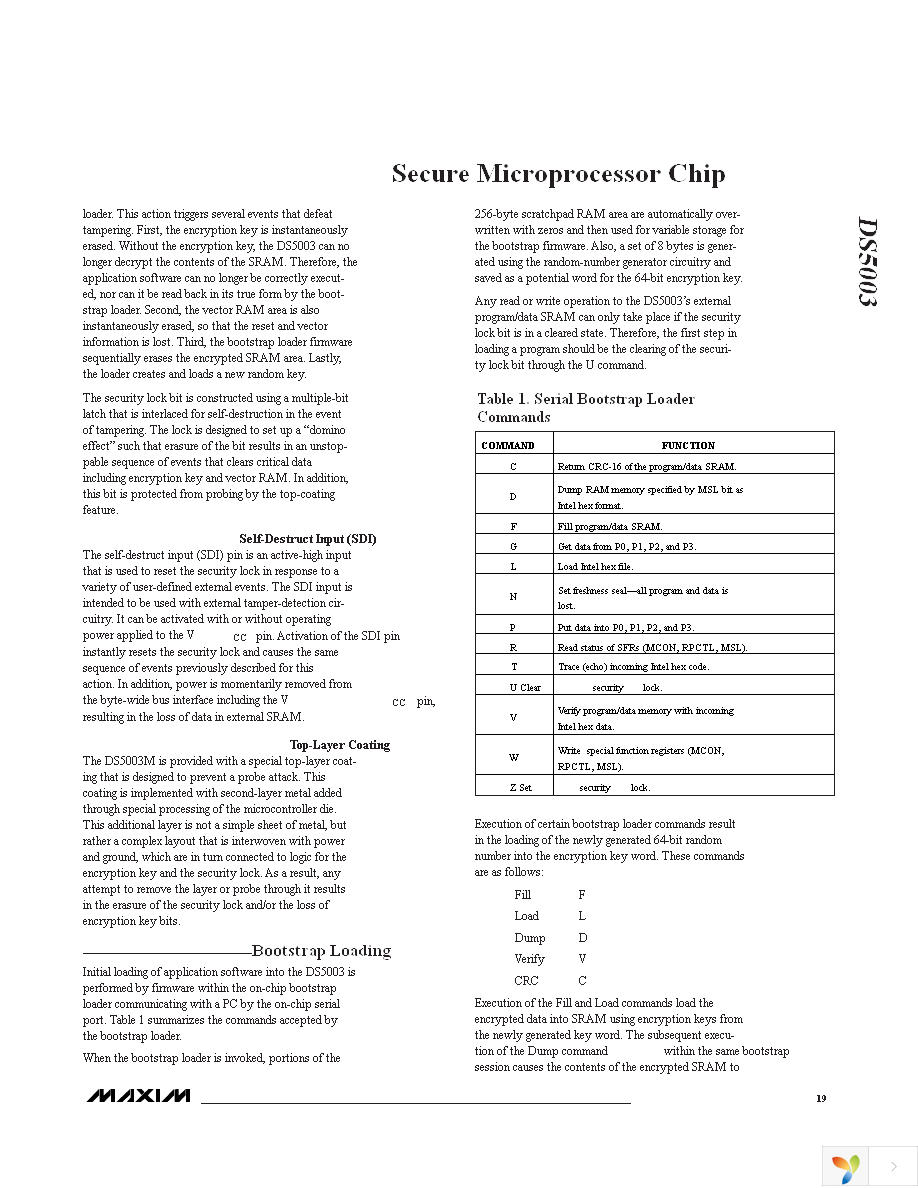 DS5003FPM-16+ Page 19