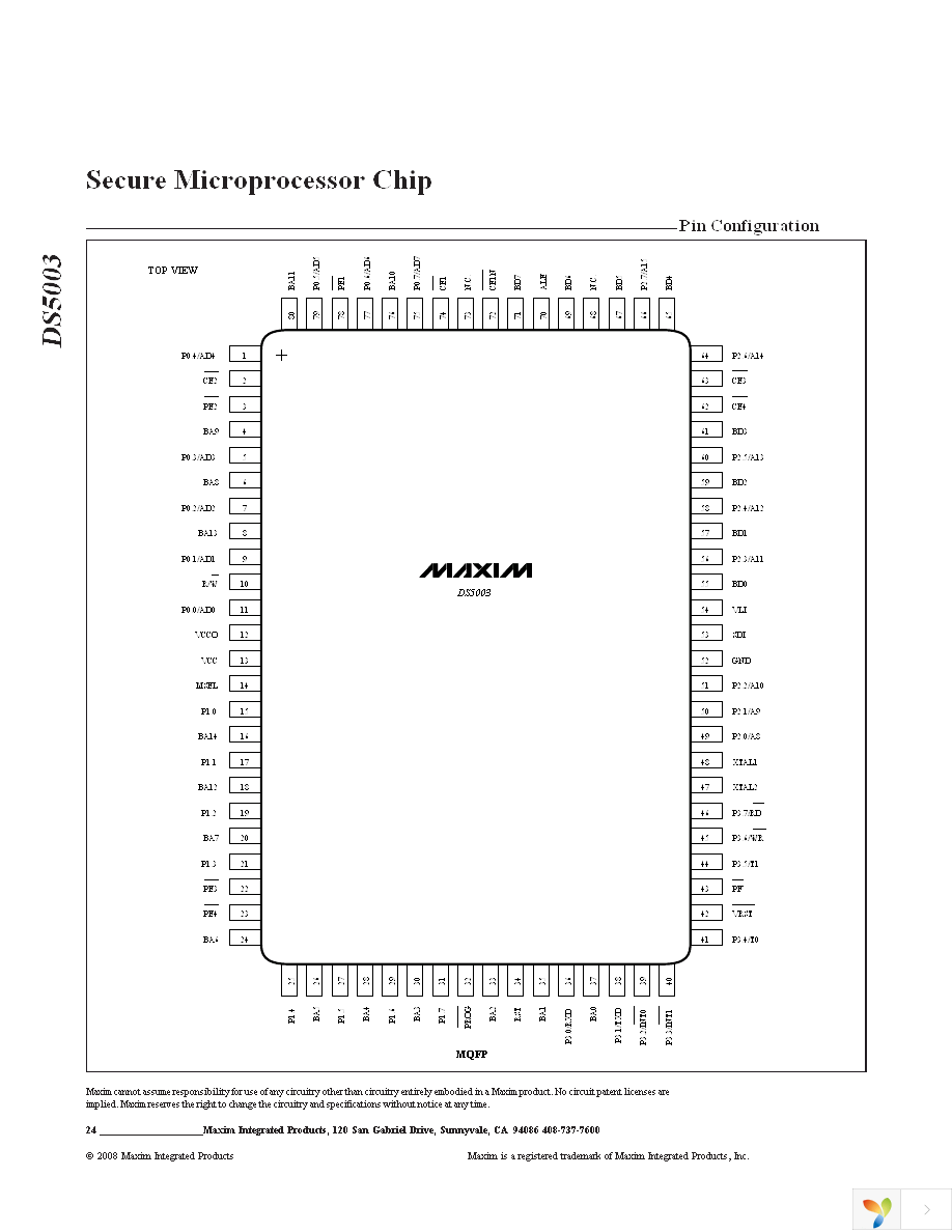 DS5003FPM-16+ Page 24