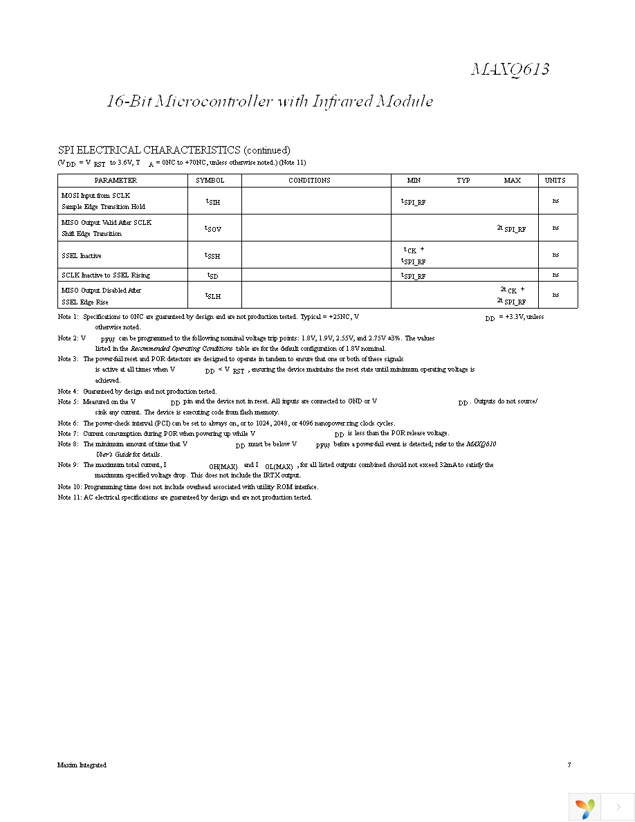 MAXQ613X-0000+ Page 7