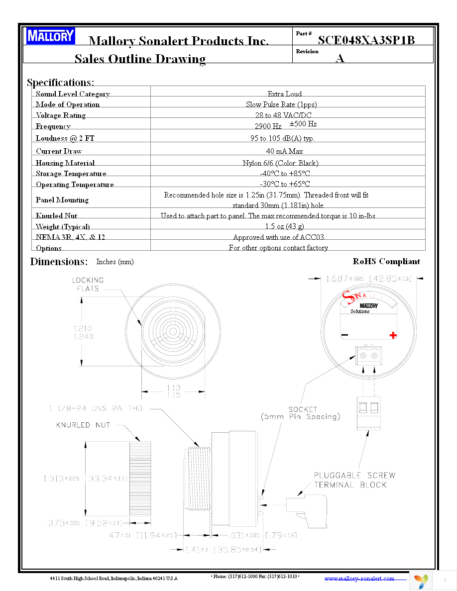 SCE048XA3SP1B Page 1