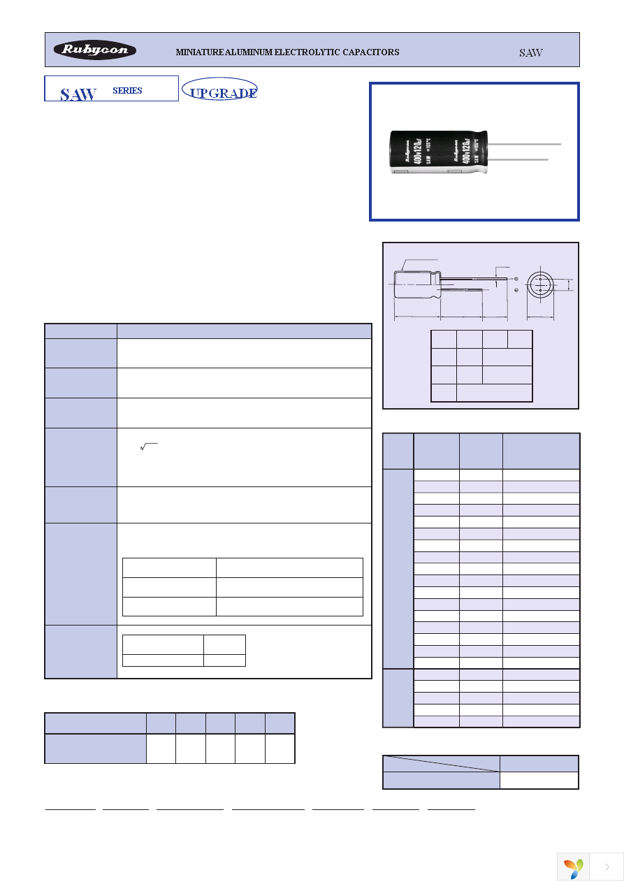 400SAW18MEFC12.5X20 Page 1