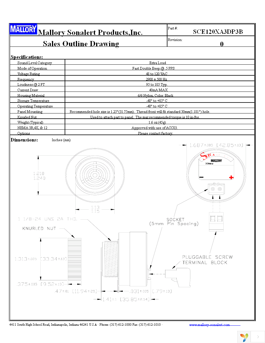 SCE120XA3DP3B Page 1