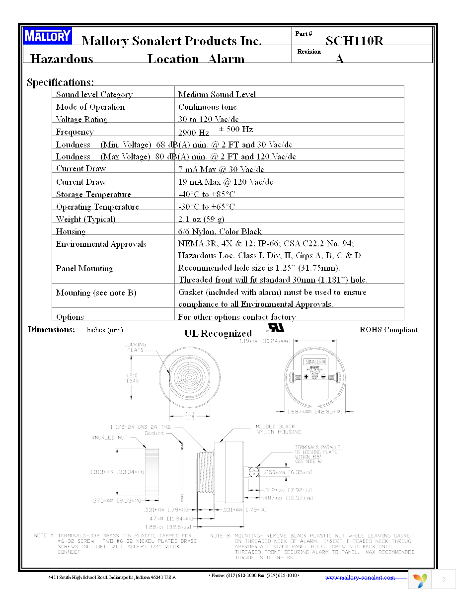 SCH110R Page 1