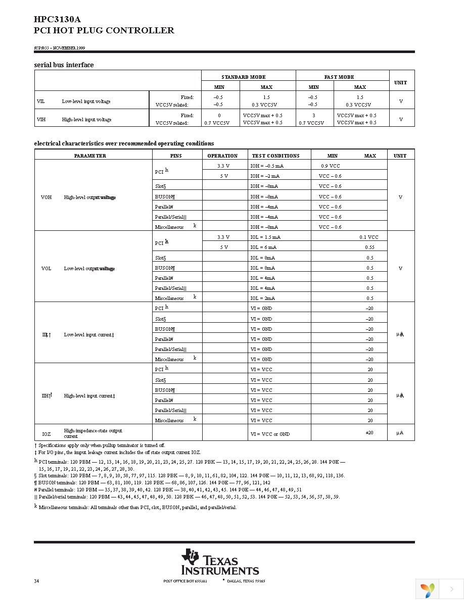 HPC3130APBK Page 34