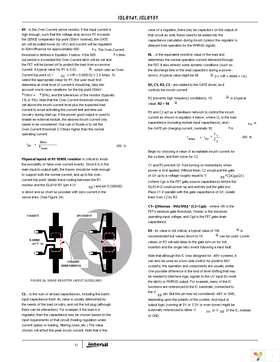 ISL6141CBZA-T Page 12