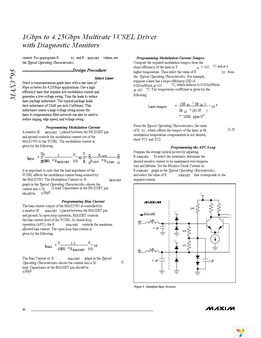 MAX3795ETG+ Page 12