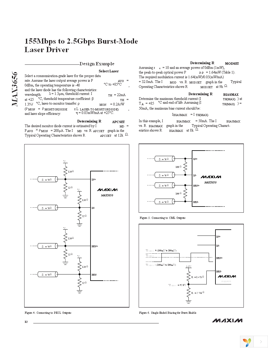 MAX3656ETG+T Page 12