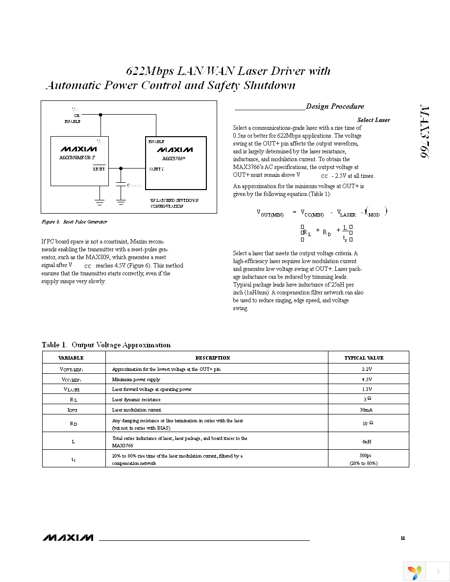 MAX3766EEP+ Page 11