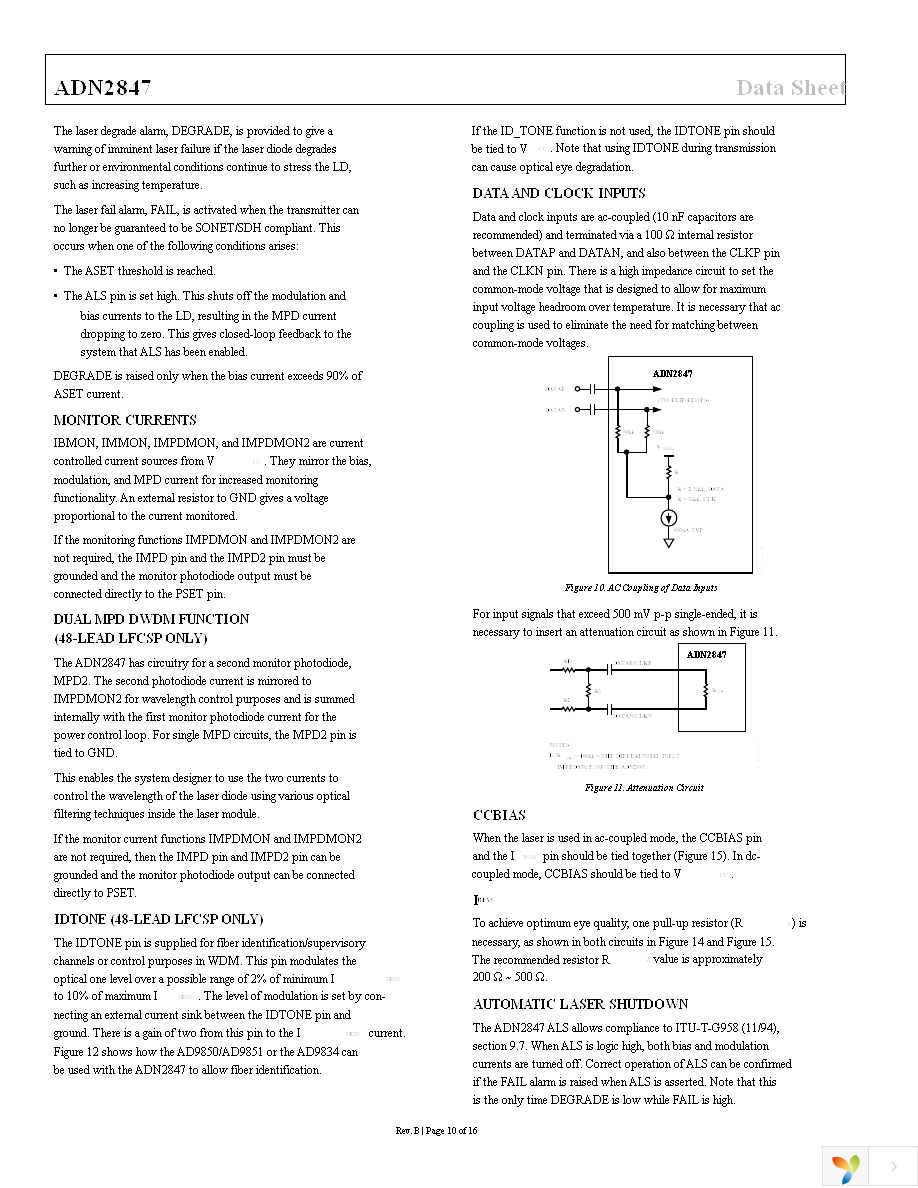 ADN2847ACPZ-32-RL Page 10