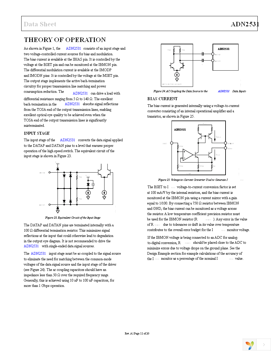 ADN2531ACPZ-R7 Page 11