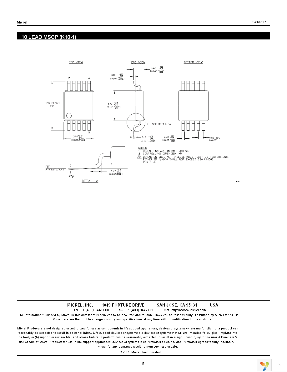 SY88802KI Page 5