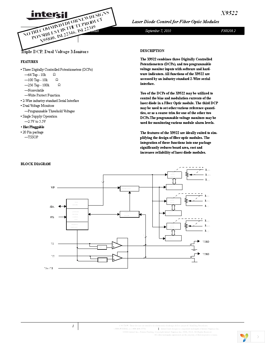 X9522V20I-B Page 1