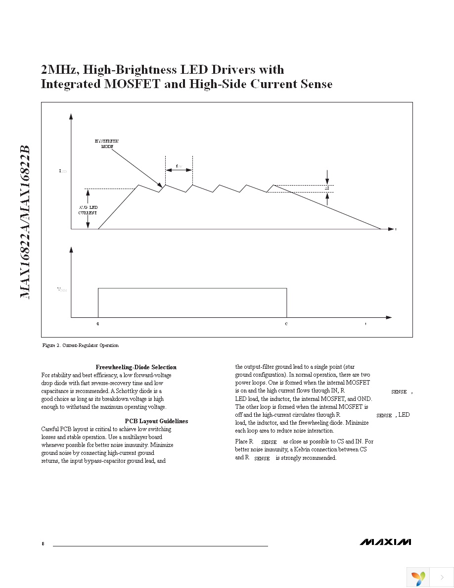 MAX16822BASA+ Page 8