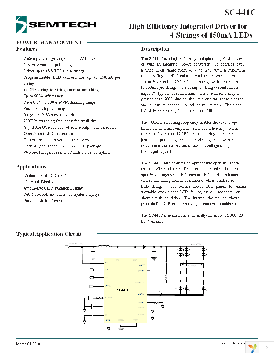 SC441CTETRT Page 1