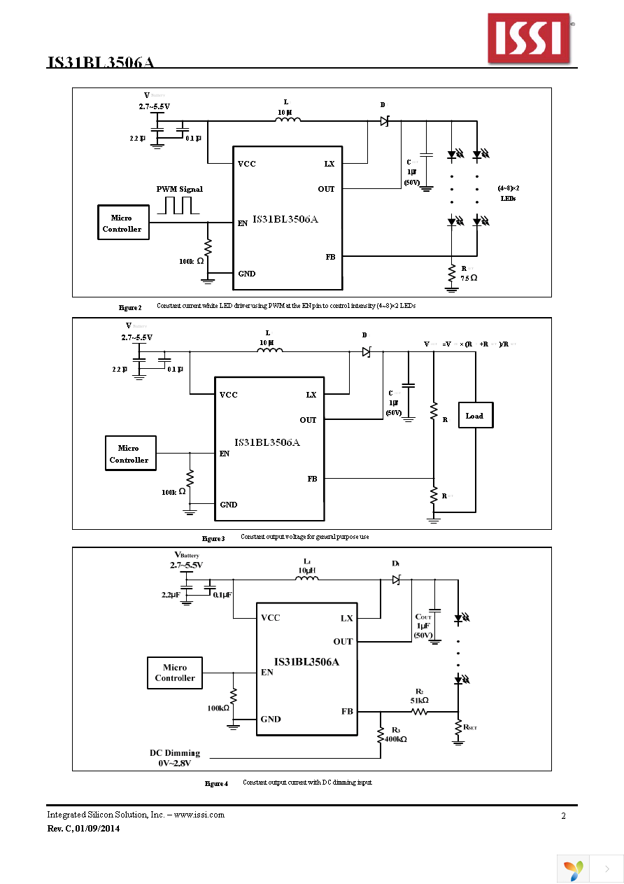 IS31BL3506A-TTLS2-TR Page 2