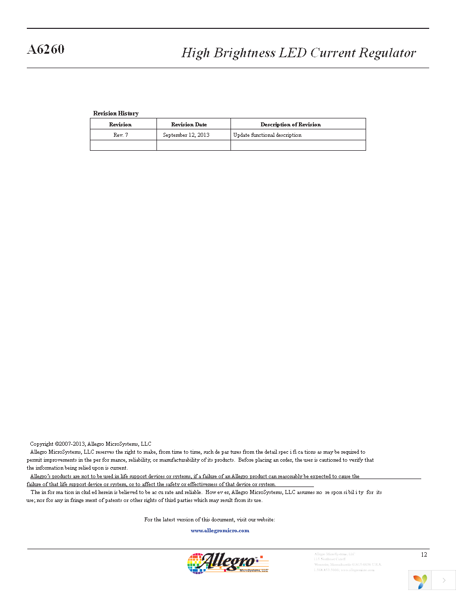 A6260SLJTR-T Page 12