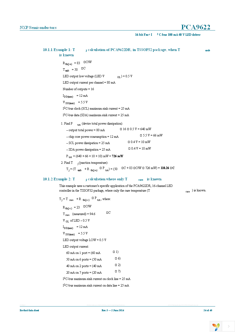 PCA9622DR,118 Page 24