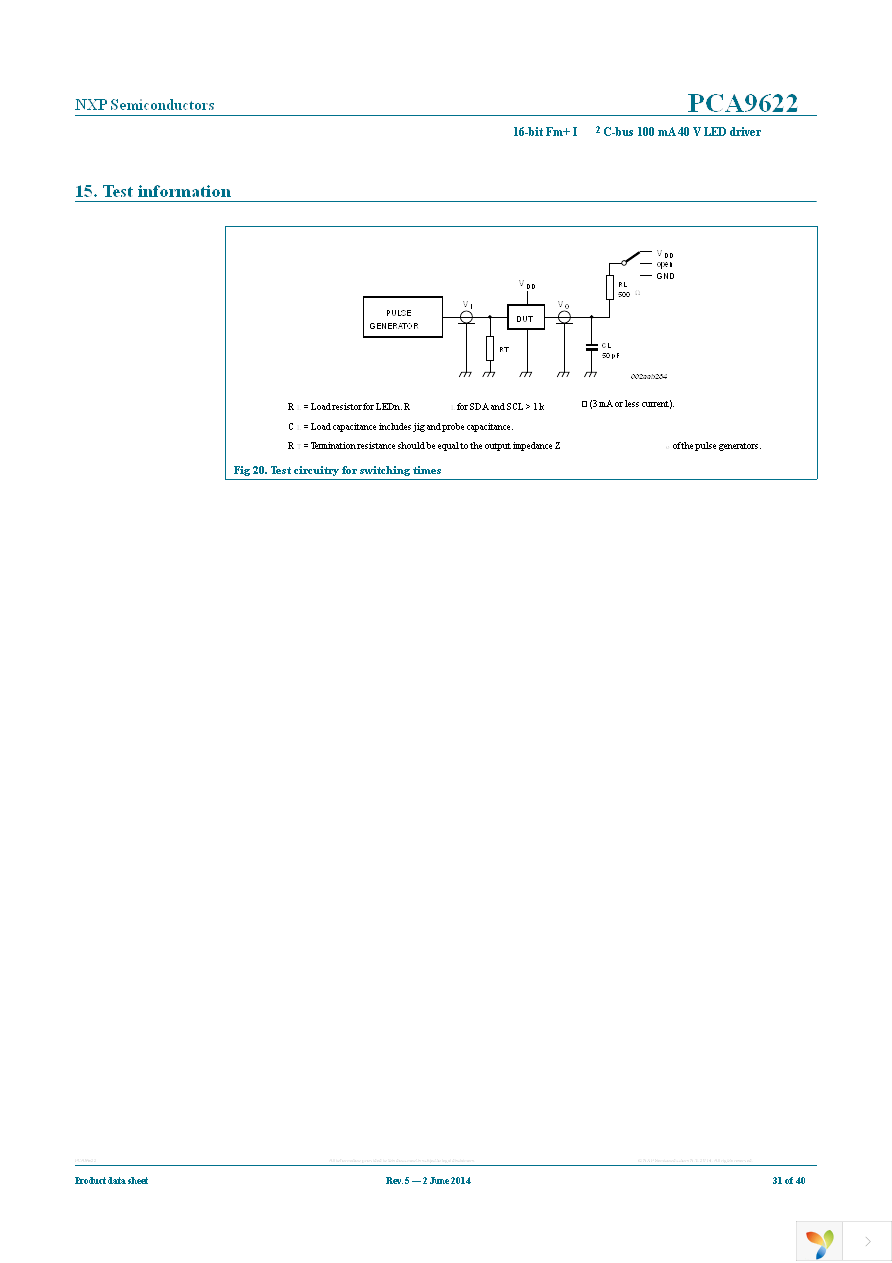 PCA9622DR,118 Page 31