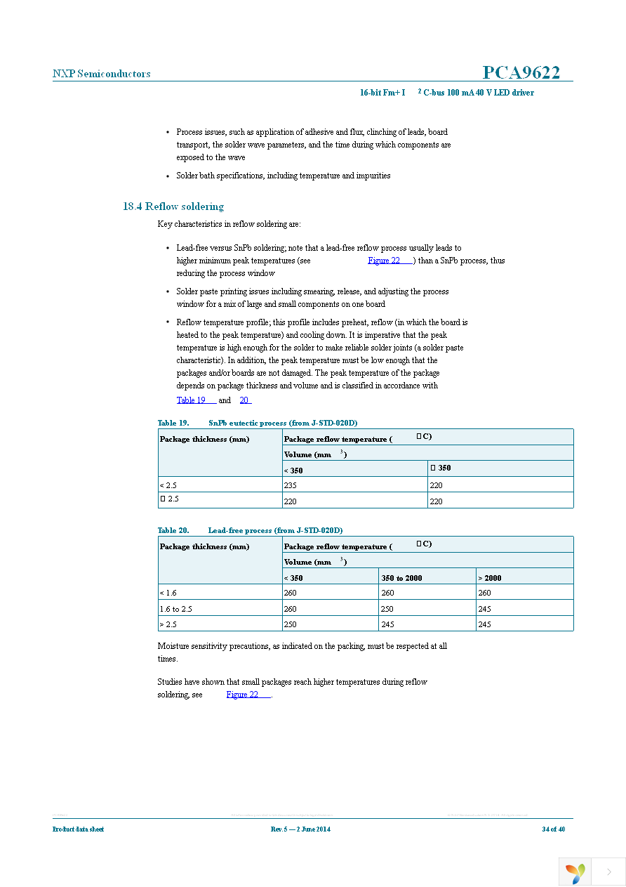 PCA9622DR,118 Page 34