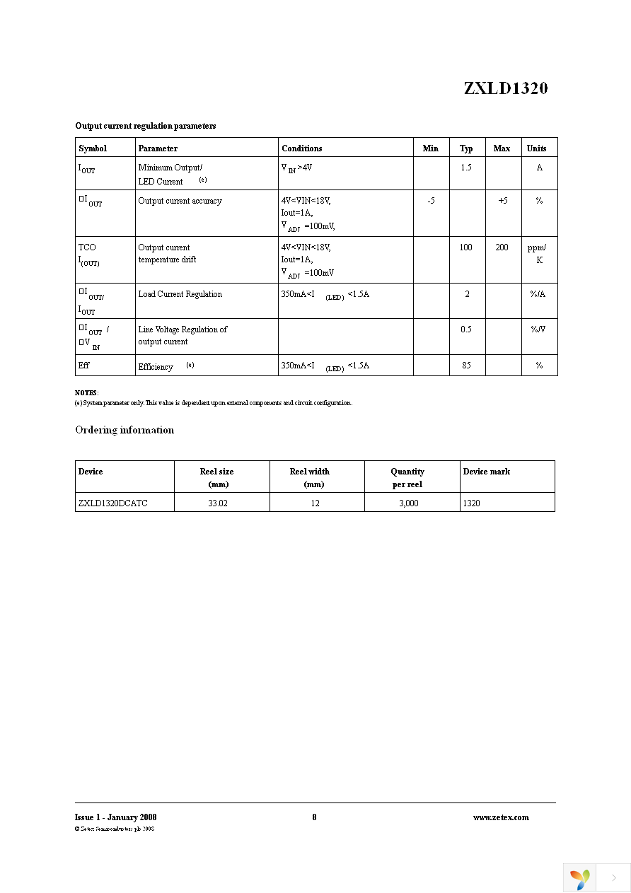 ZXLD1320DCATC Page 8