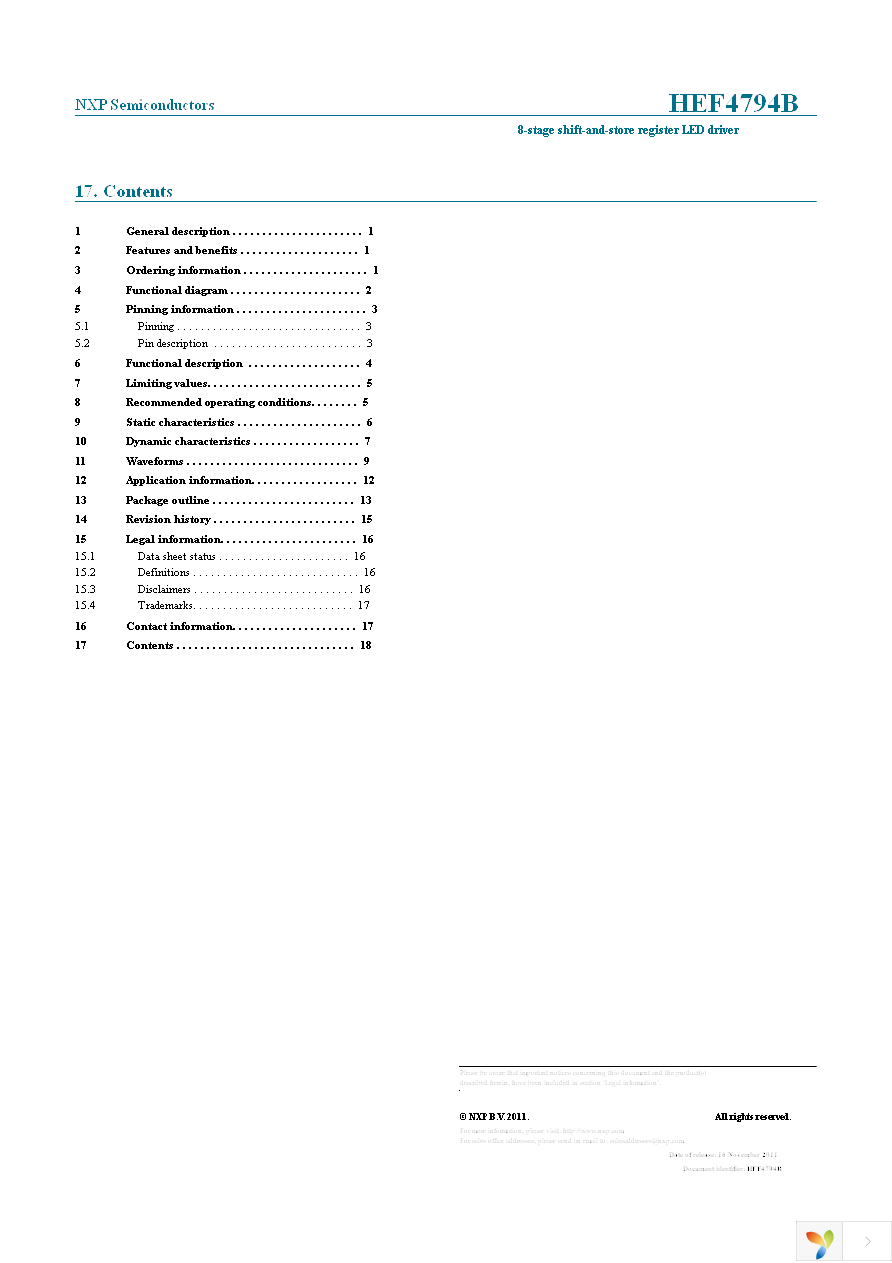 HEF4794BT,118 Page 18