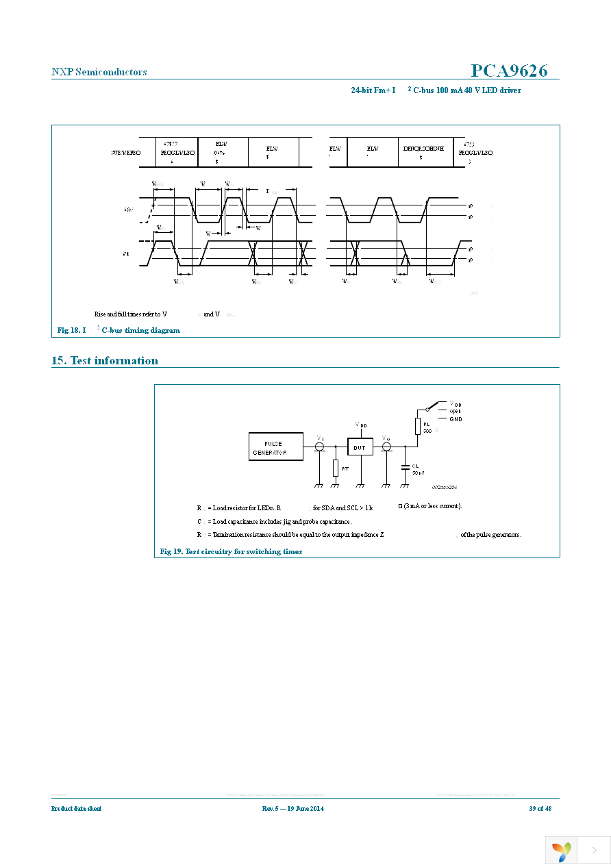 PCA9626B,118 Page 39