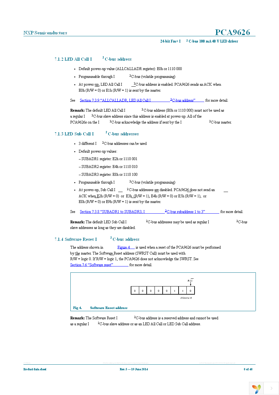 PCA9626B,118 Page 8