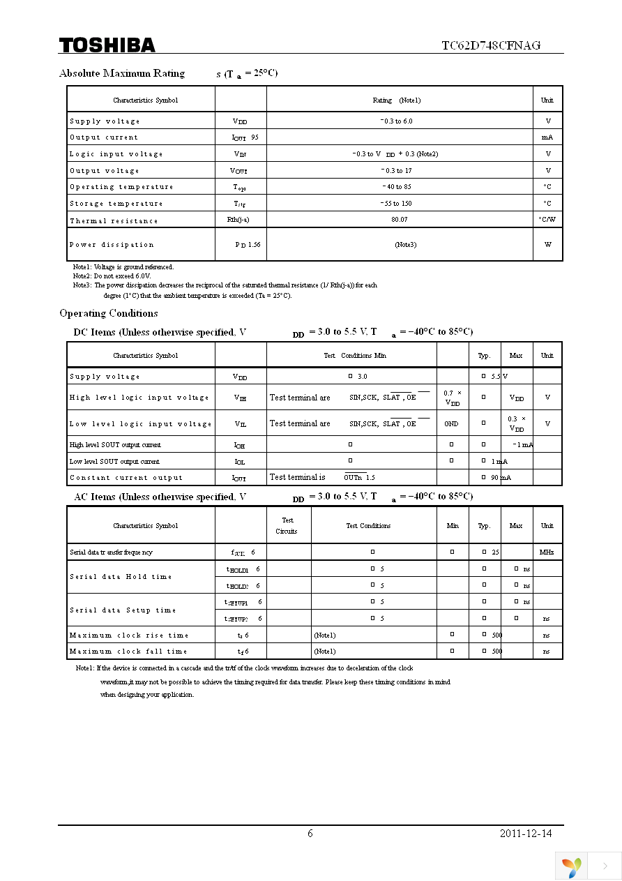 TC62D748CFNAG,C,EB Page 6