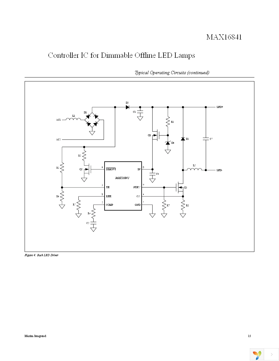 MAX16841ASA+ Page 15