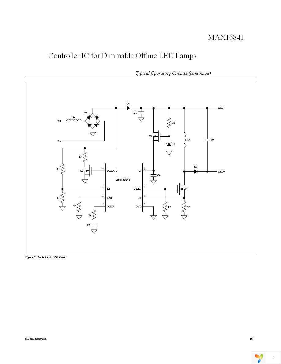 MAX16841ASA+ Page 16
