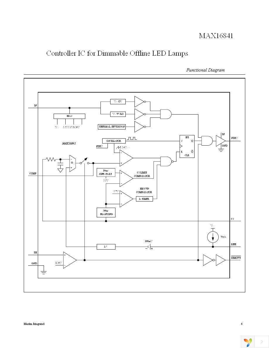 MAX16841ASA+ Page 6