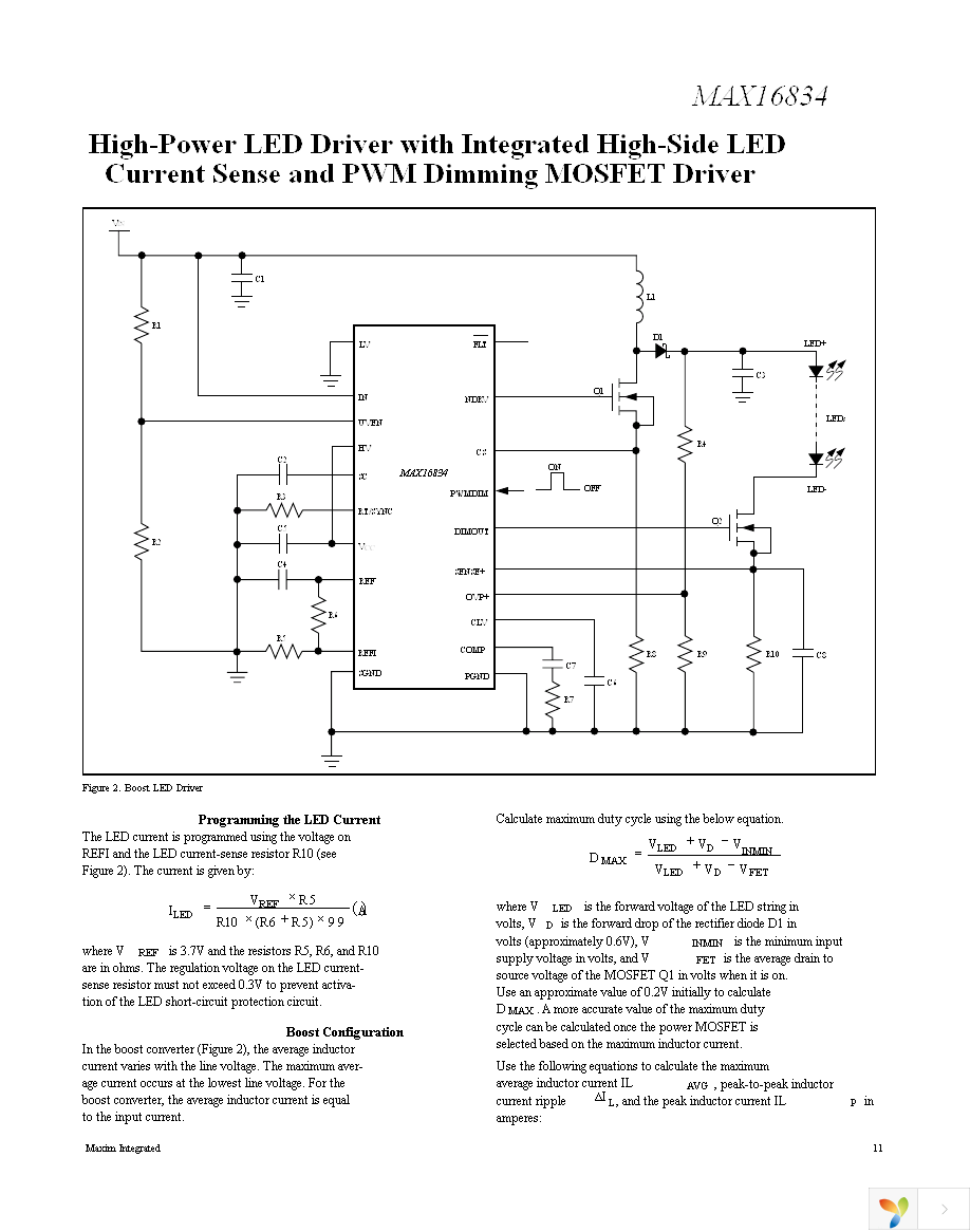 MAX16834AUP+ Page 11