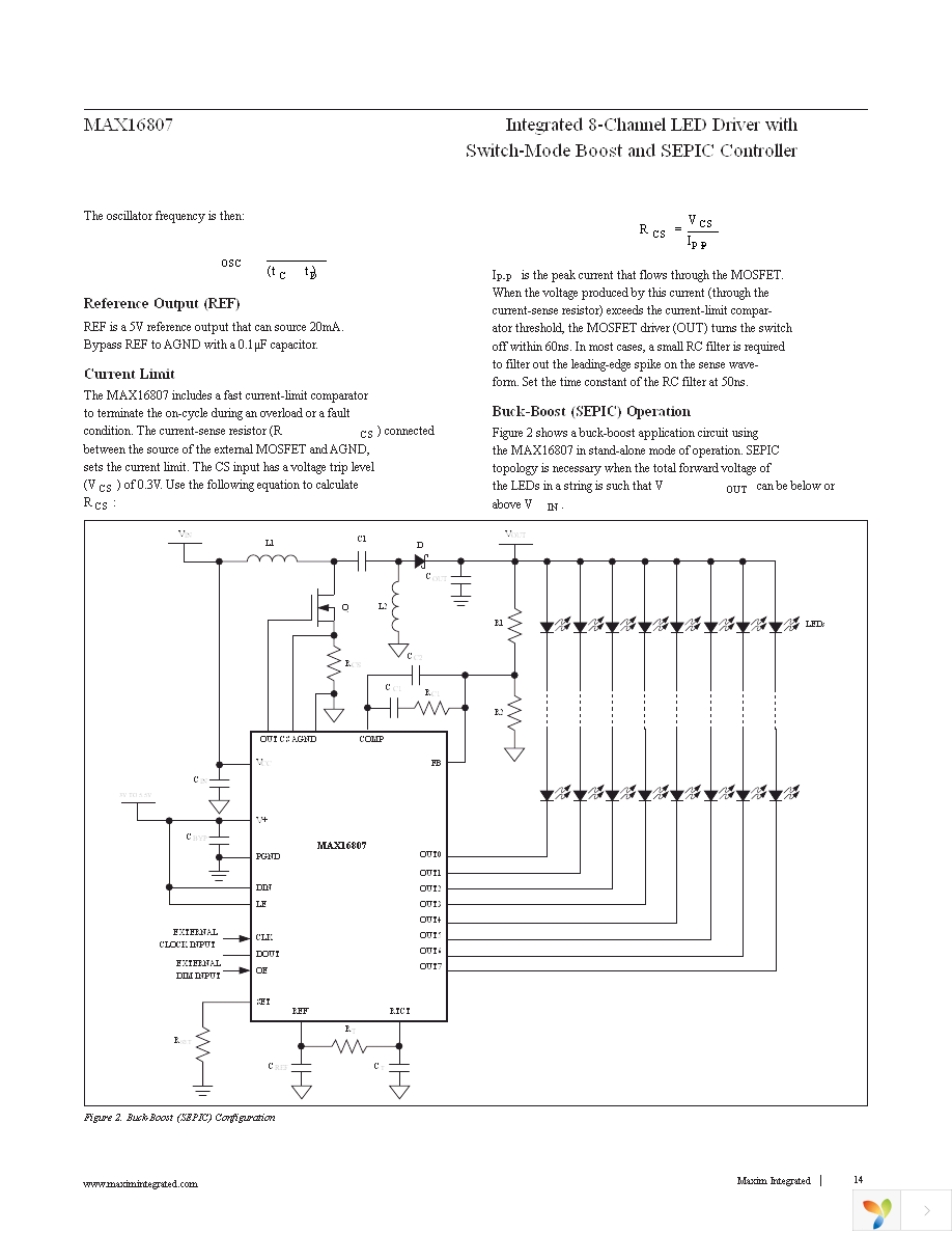 MAX16807AUI+ Page 14