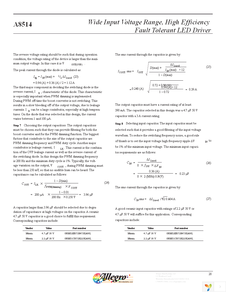 A8514KLPTR-T Page 28