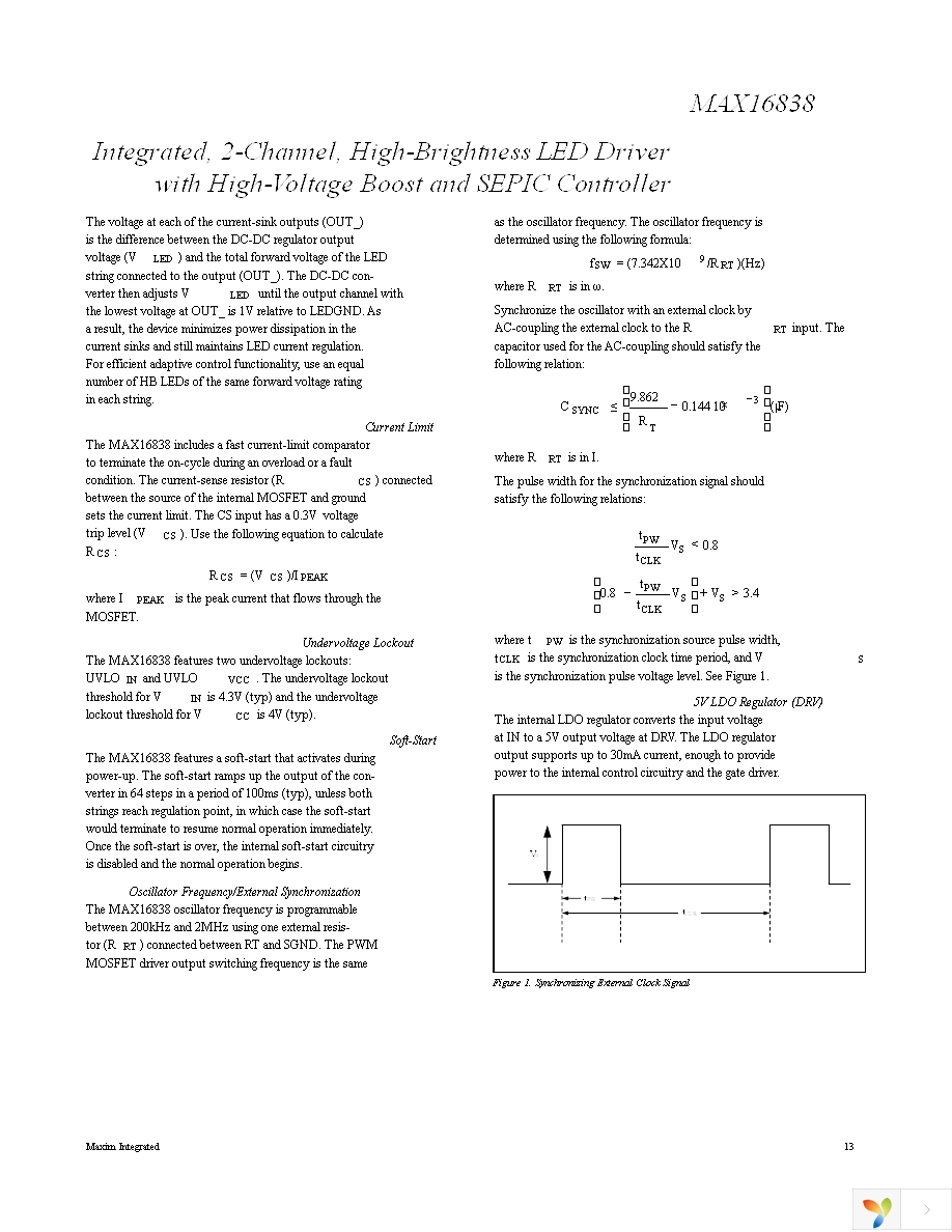 MAX16838AUP+ Page 13