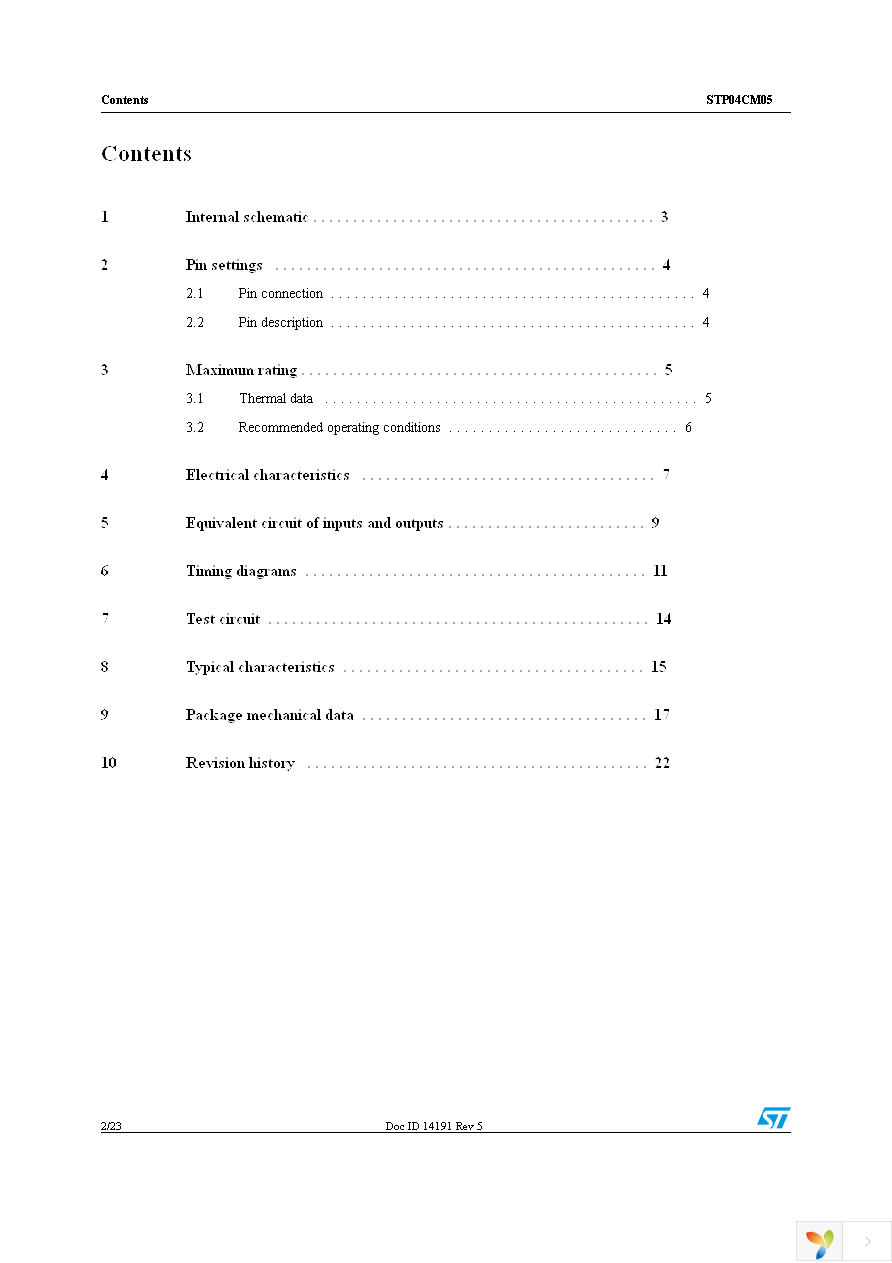 STP04CM05XTTR Page 2