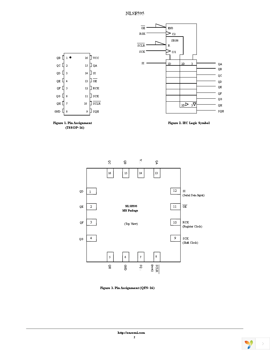 NLSF595DTR2G Page 2