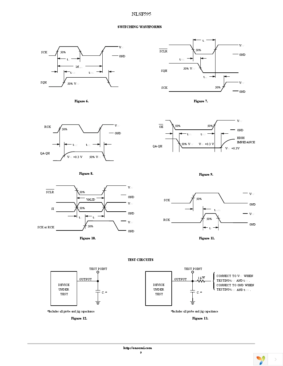 NLSF595DTR2G Page 9