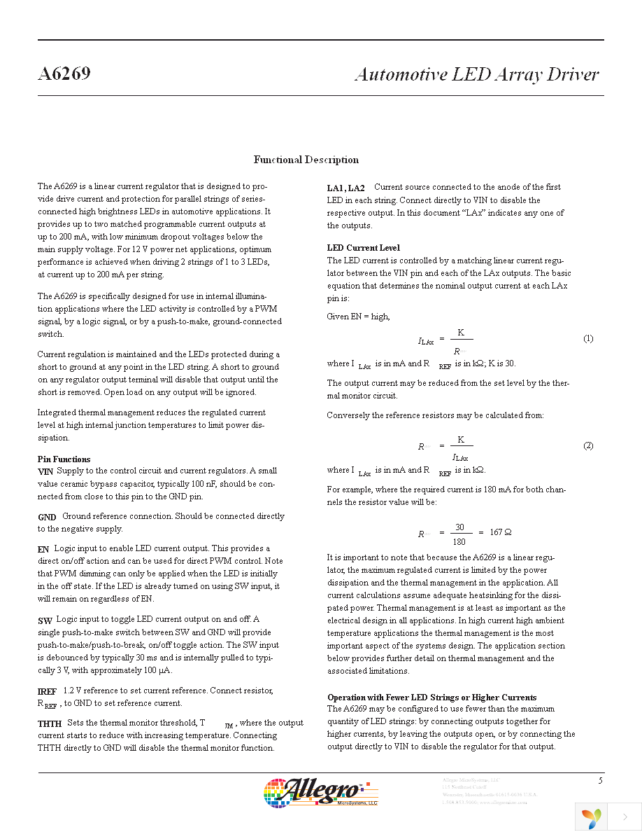 A6269KLJTR-T Page 5