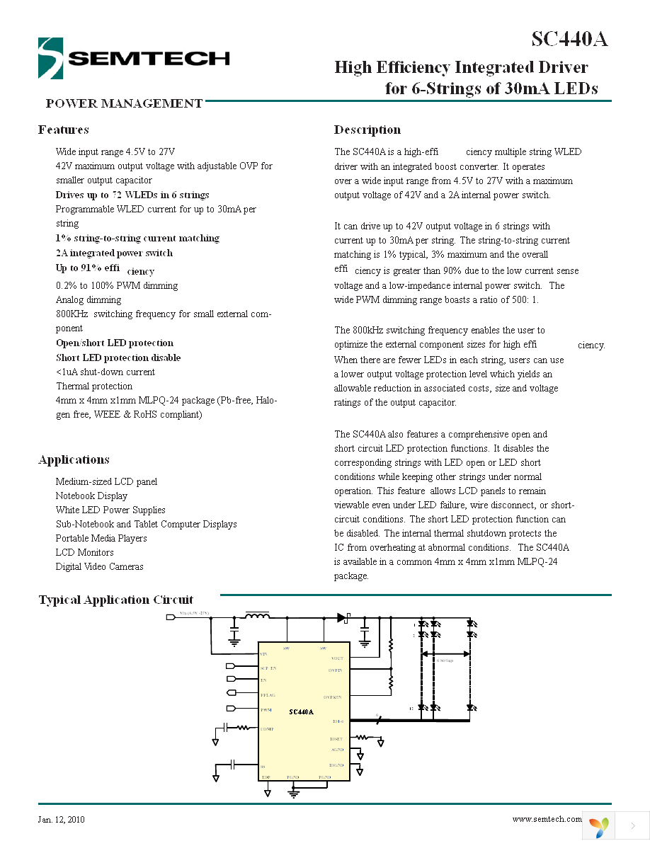 SC440AMLTRT Page 1