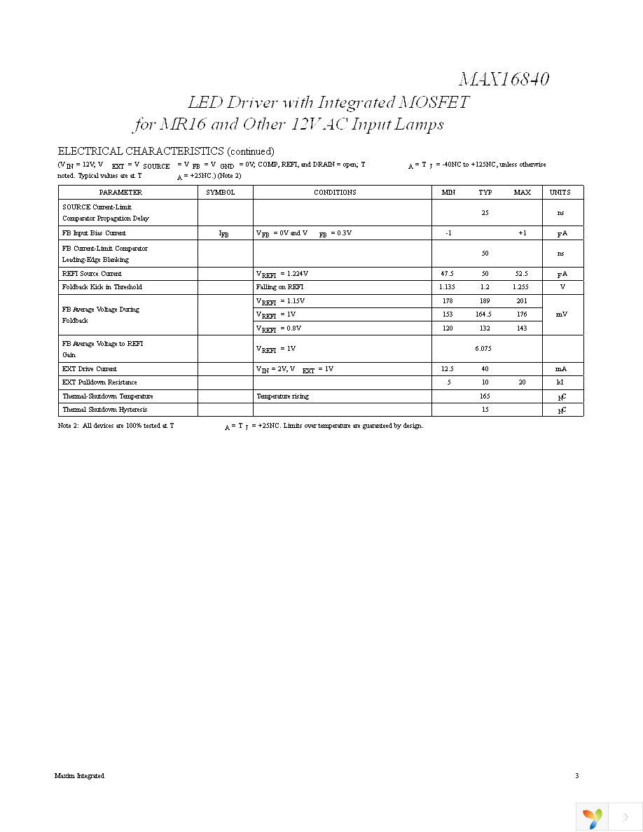 MAX16840ATB+T Page 3