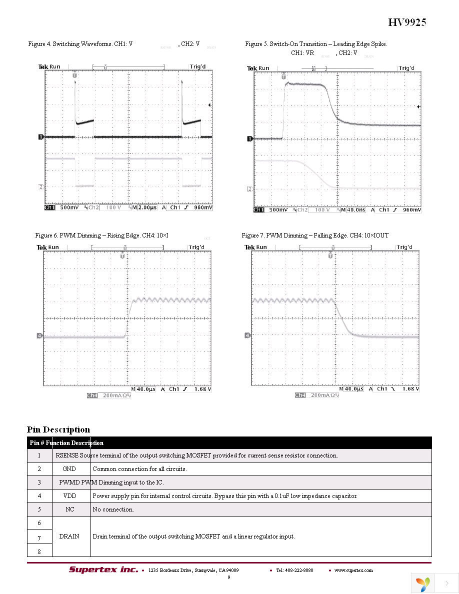 HV9925SG-G Page 9