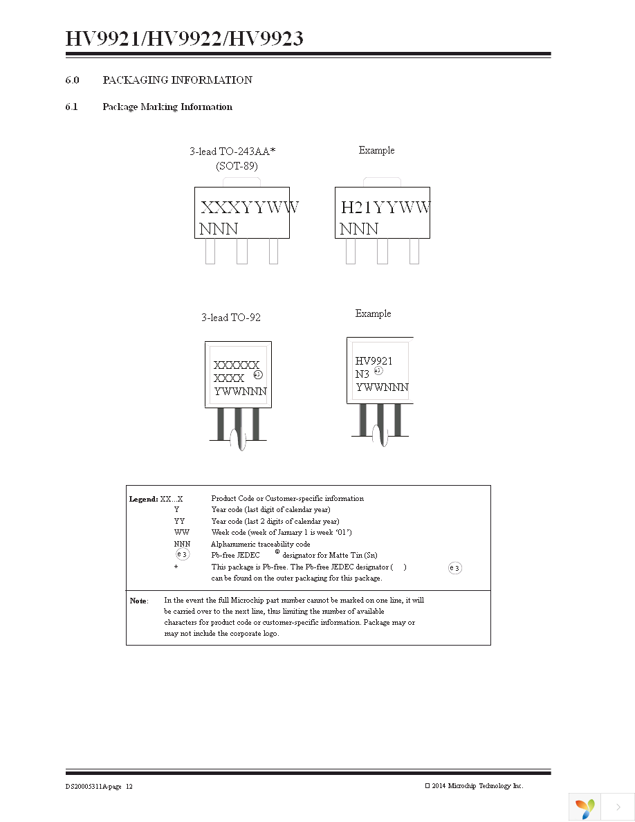 HV9921N3-G Page 12